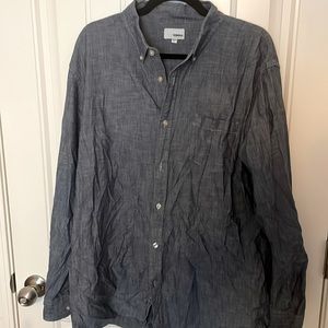 Sonoma grey button down shirt.